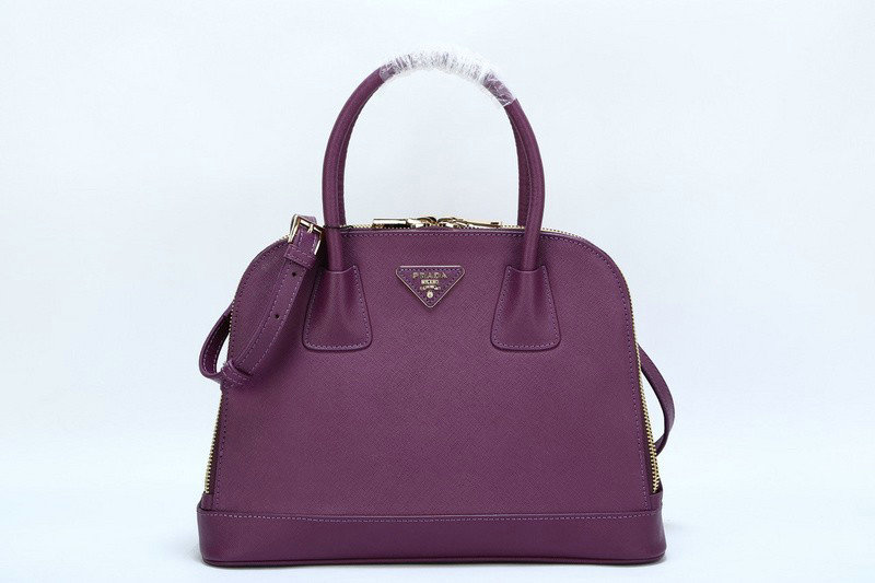 Saffiano Calf Leather Tote Bag for sale BN2593 purple - Click Image to Close